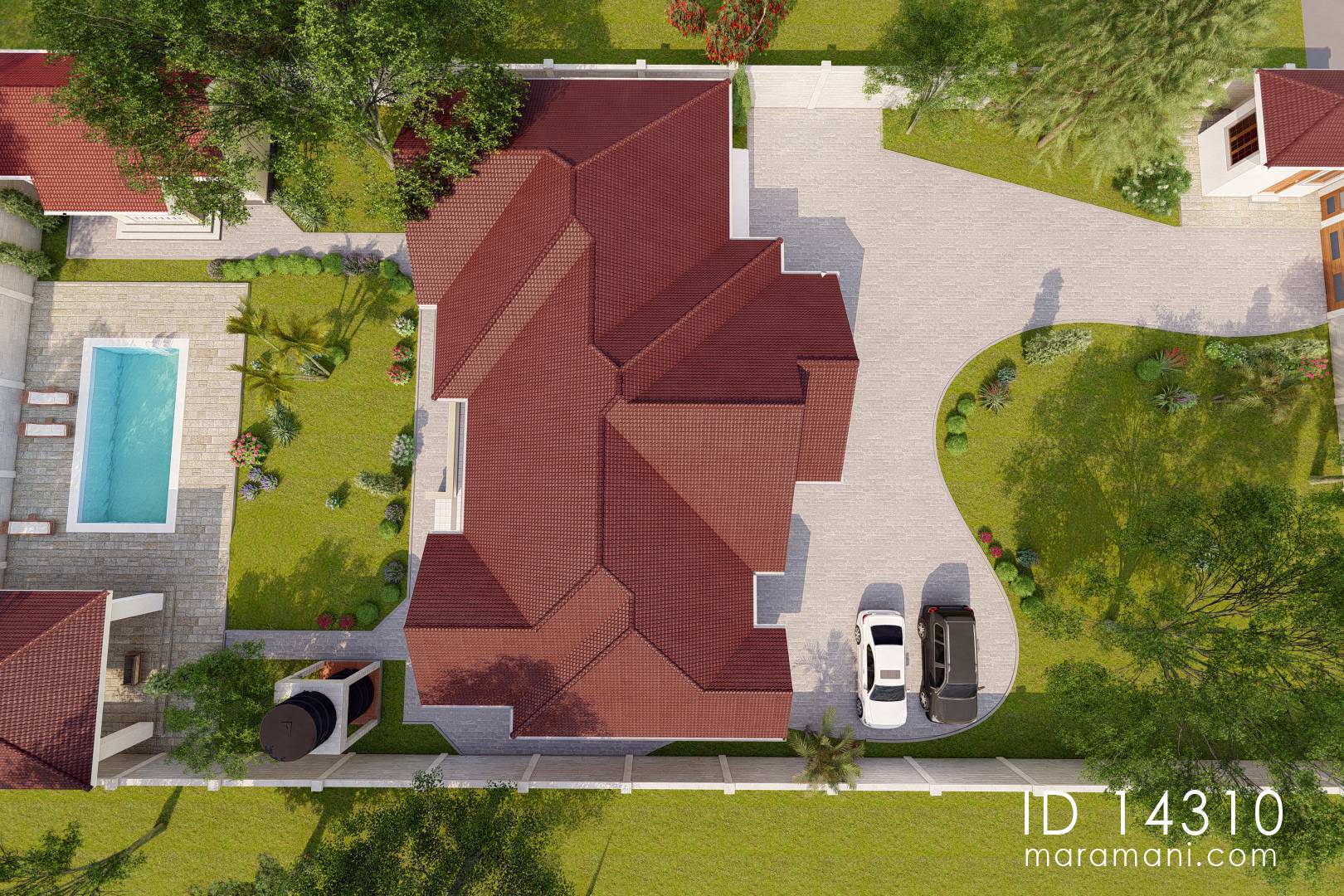 4 Bedroom House design - ID 14310