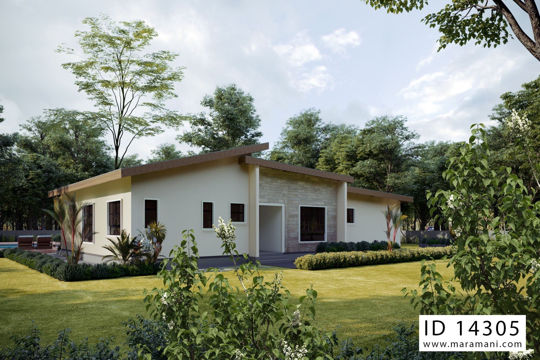 4 Bedroom House Plan - ID 14305