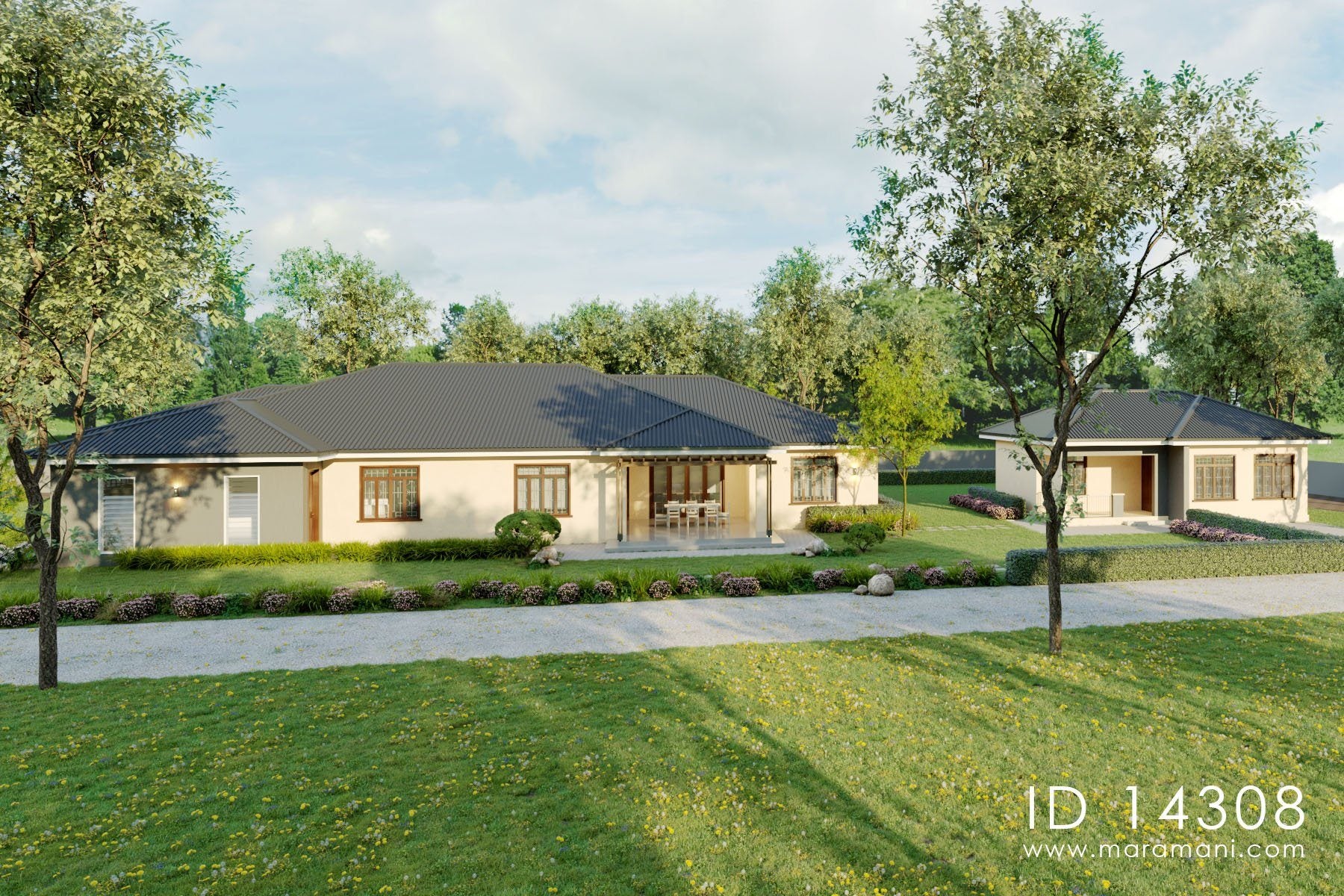 4 bedrooms and 2 car garage - ID 14308