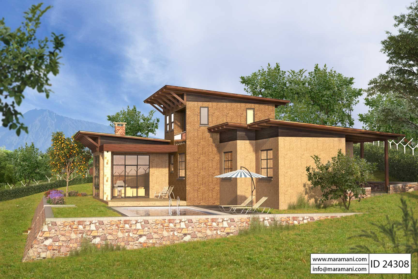 4 Bedroom House Plan - ID 24308