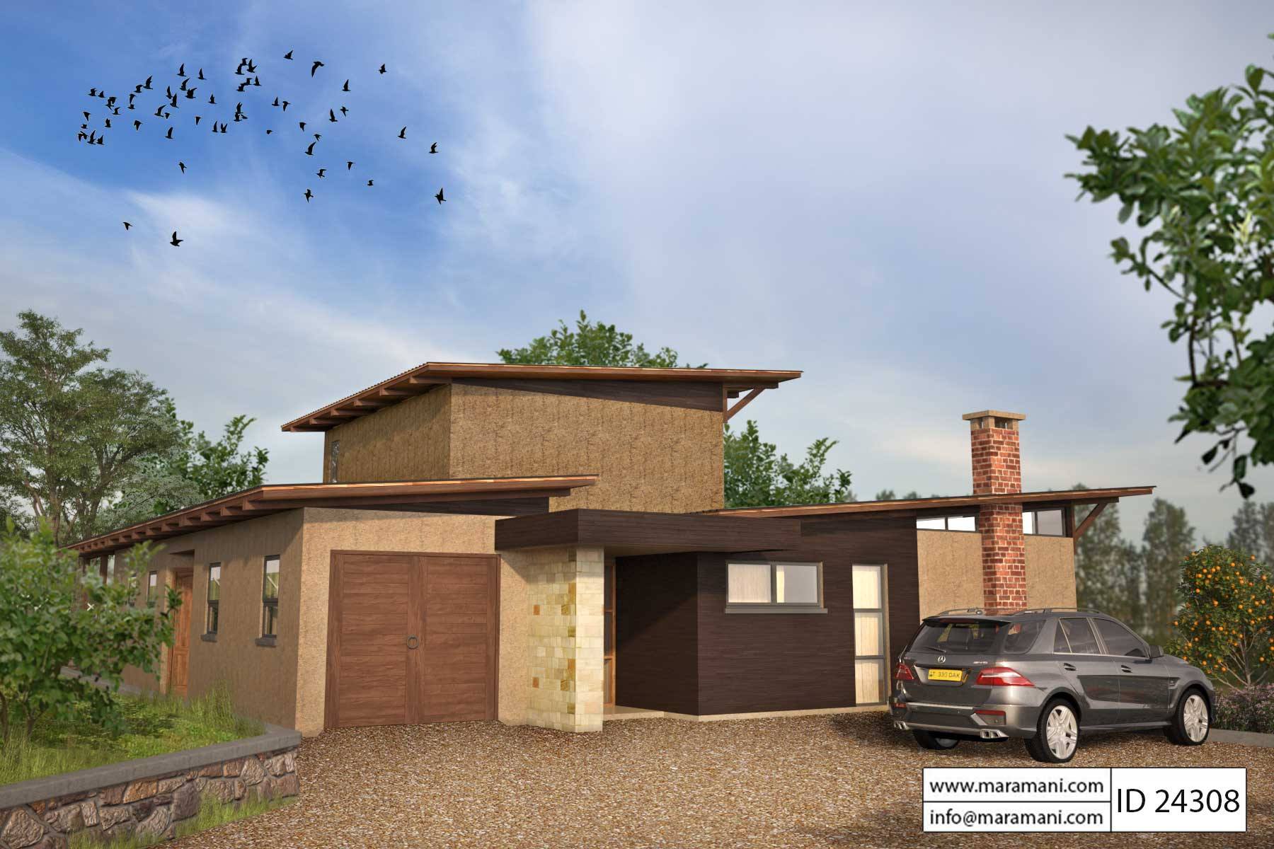 4 Bedroom House Plan - ID 24308