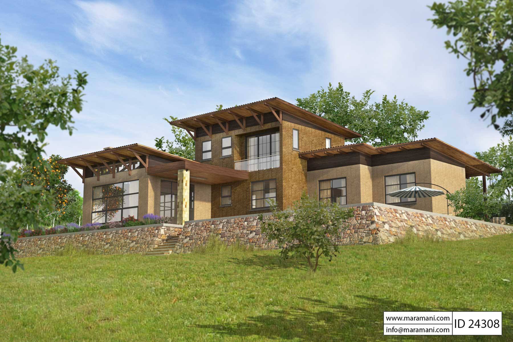 4 Bedroom House Plan - ID 24308