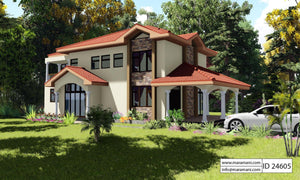 4 -Bedroom House Plan - ID 24605