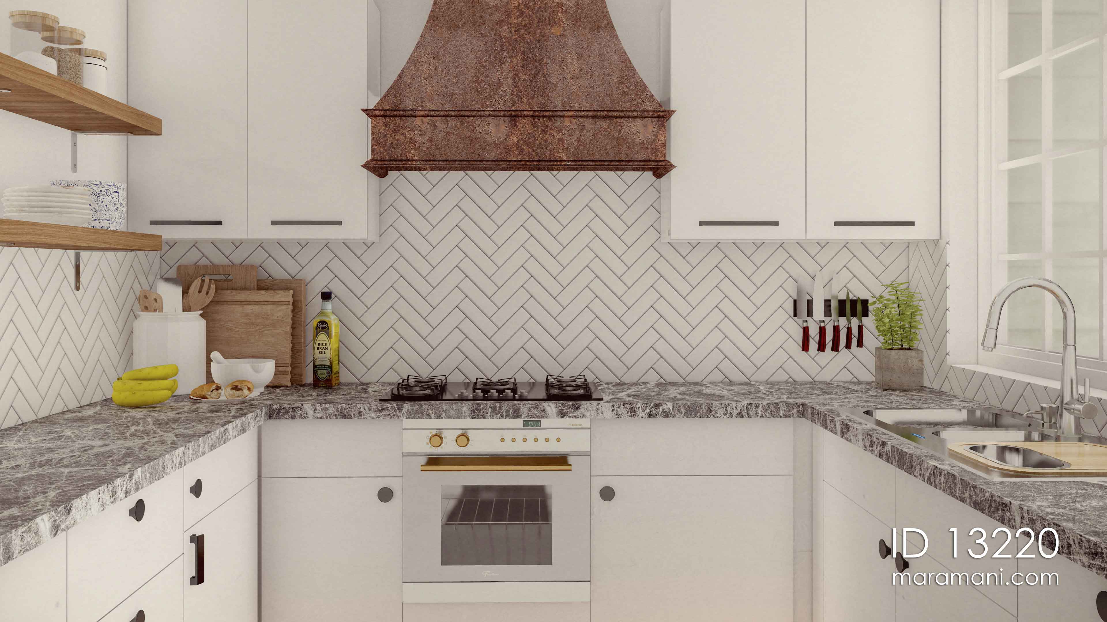 3 bedroom Mediterranean house - ID 13220