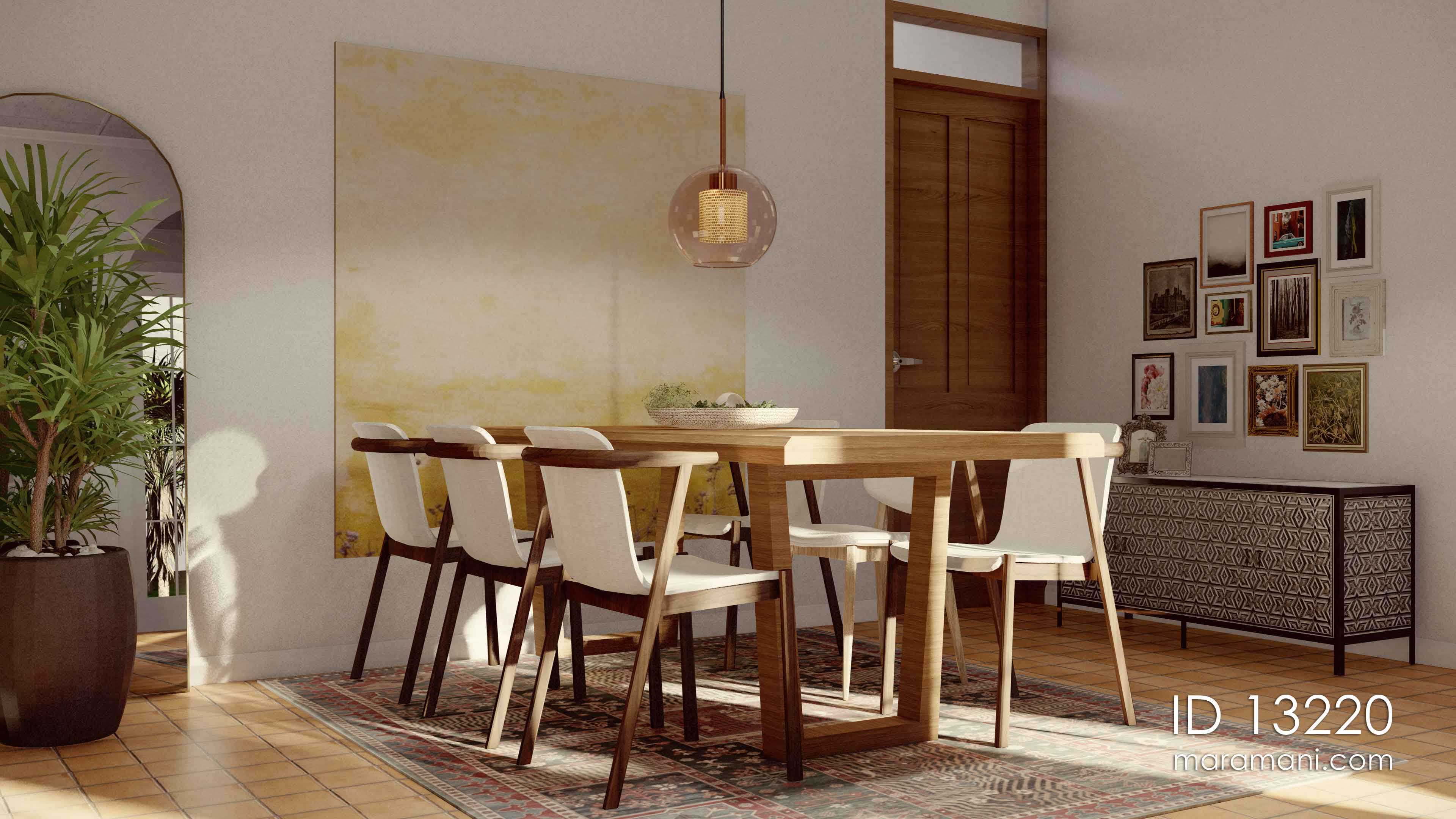 3 bedroom Mediterranean house - ID 13220