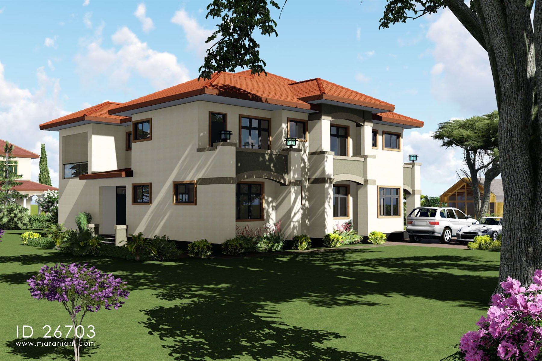 6 Bedroom House Plan - ID 26703