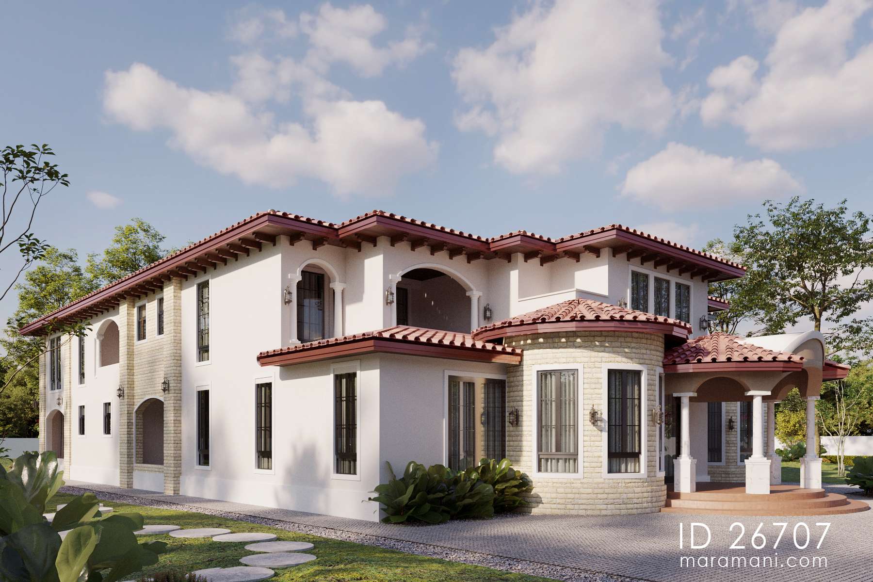 6 Bedroom Modern Mediterranean house - ID 26707