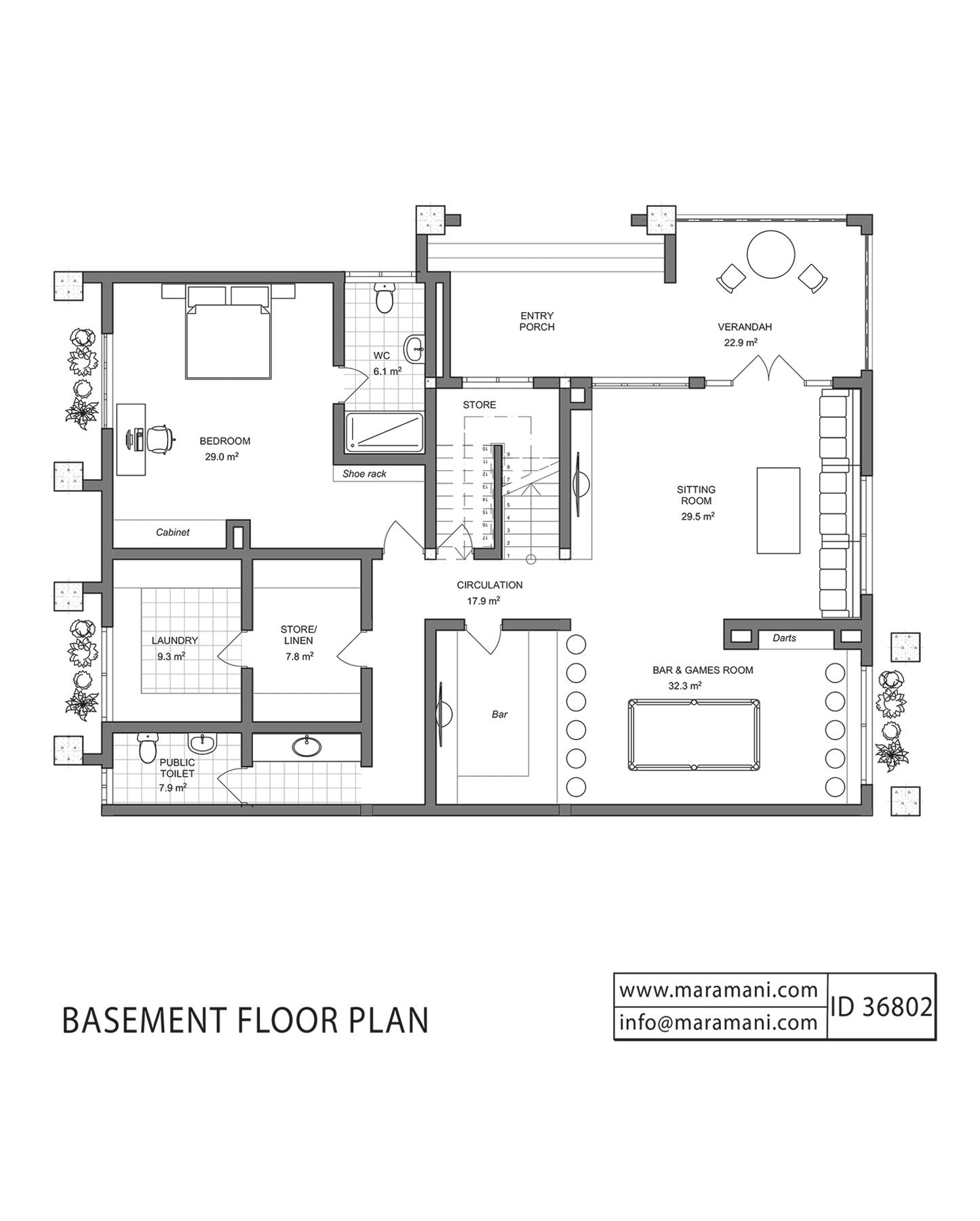 6 bedrooms mansion - ID 36802