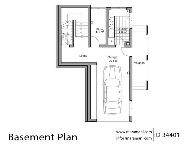 4 Bedroom House Design - ID 34401