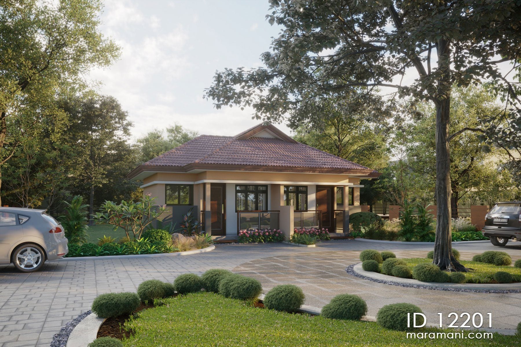 Duplex House Plan - ID 12201