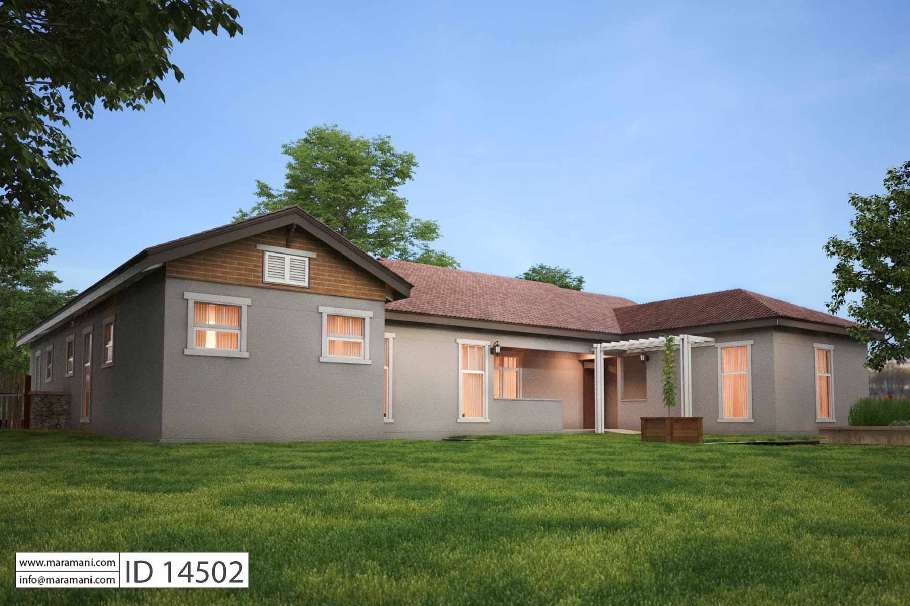 4 Bedroom House Plan - ID 14502