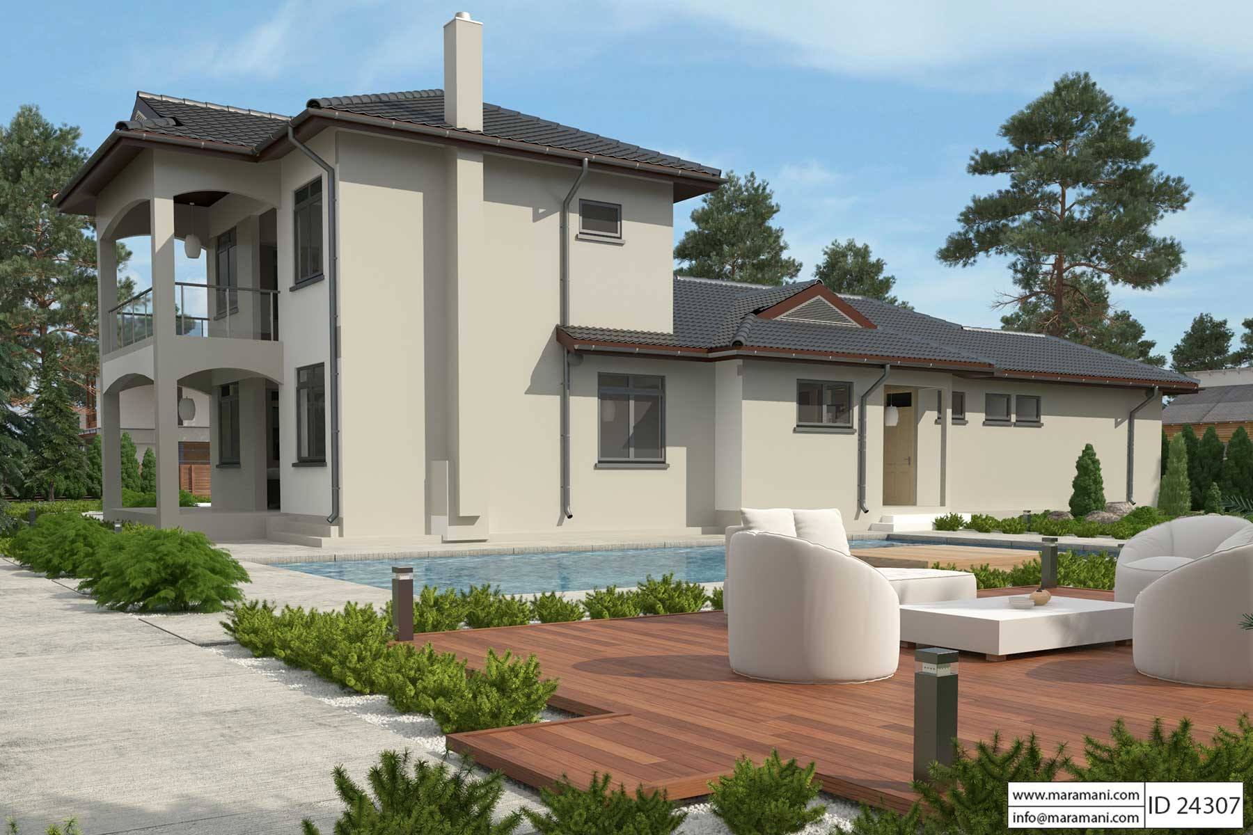 4 Bedroom House Plan - ID 24307
