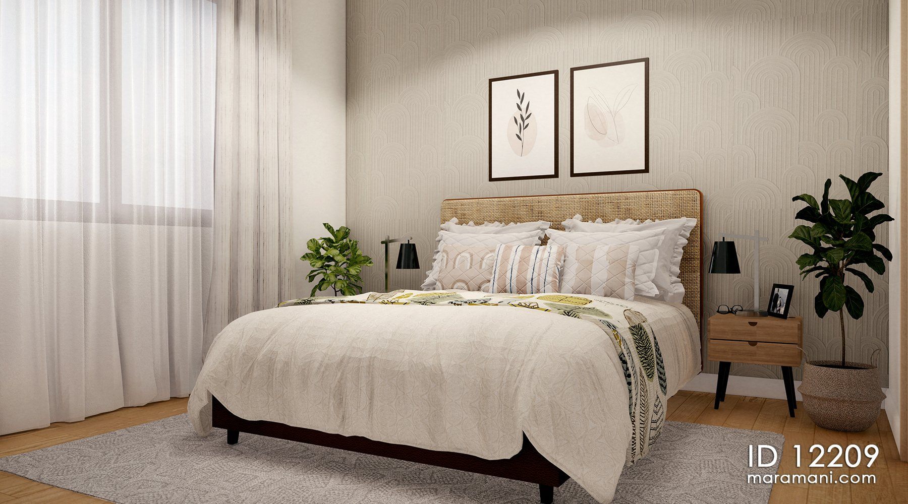 2 Bedroom House Plan - ID 12209