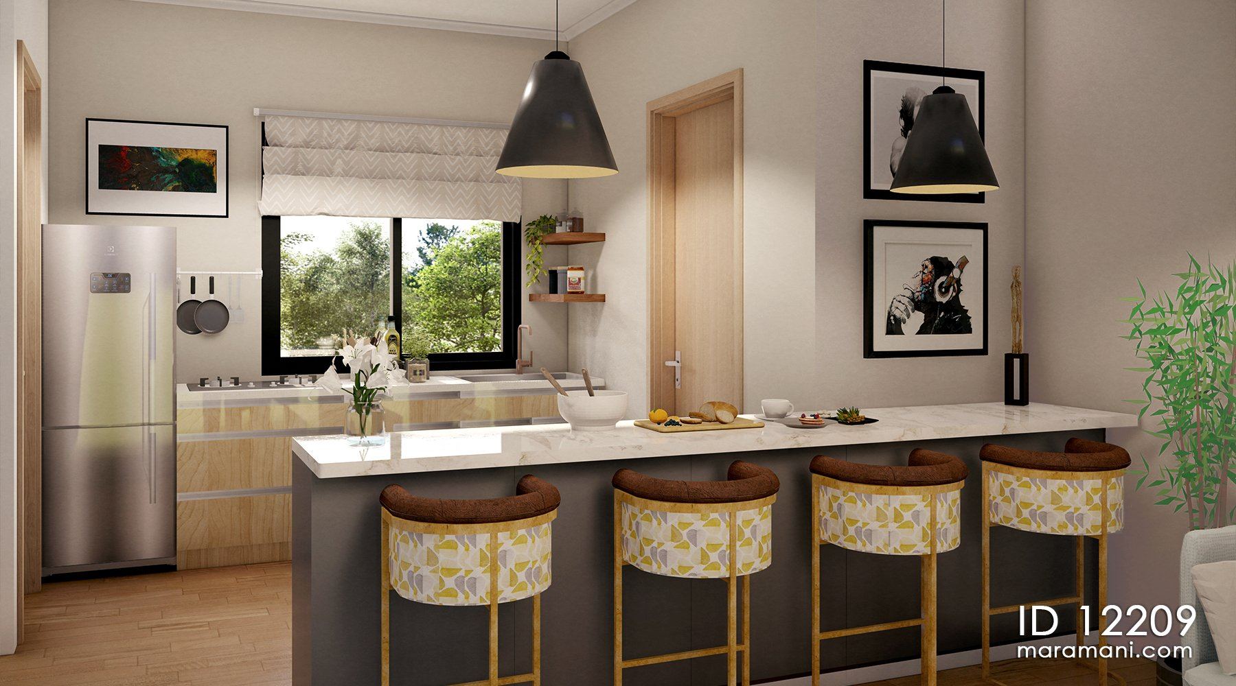 2 Bedroom House Plan - ID 12209