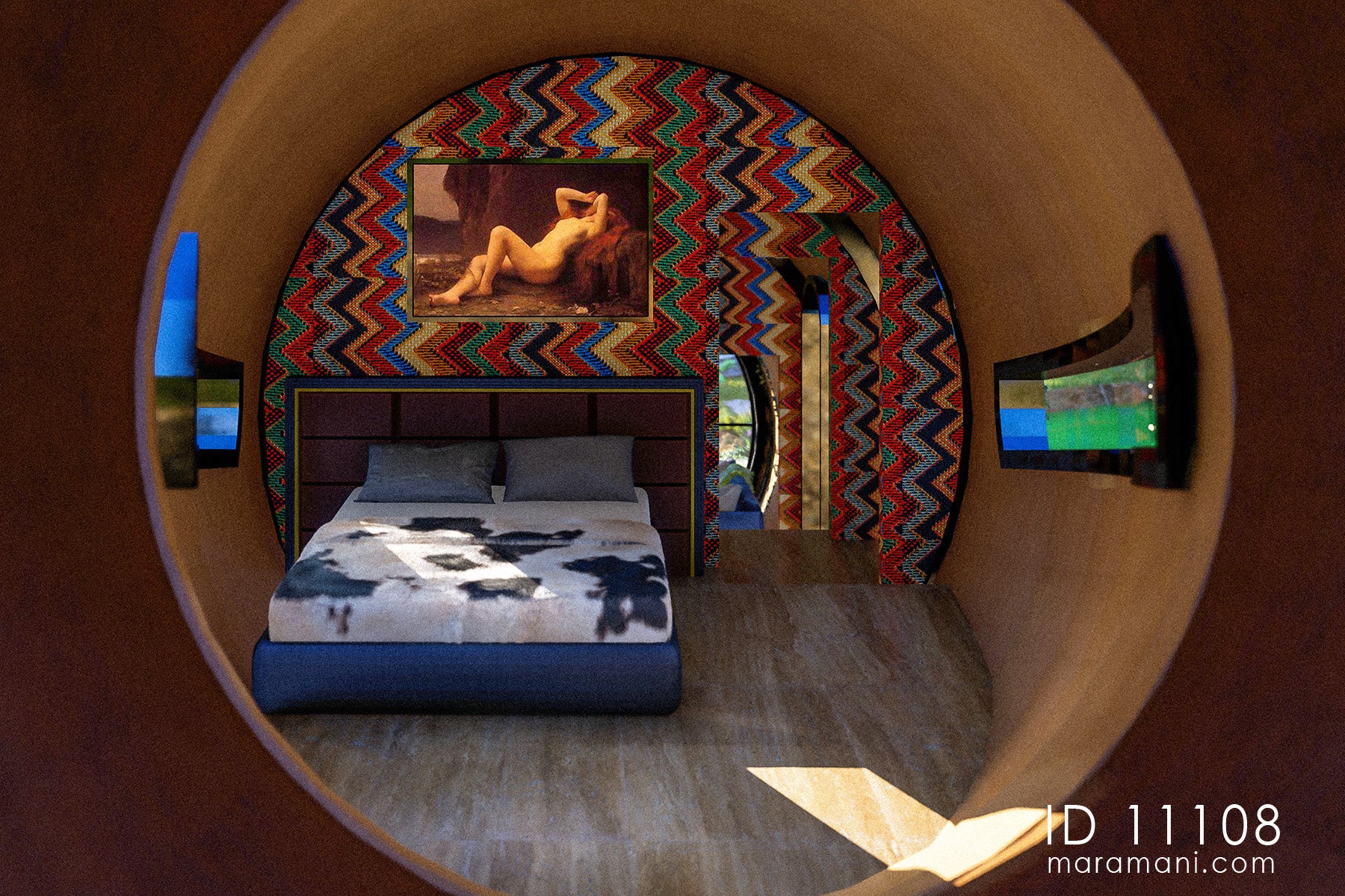 One Bedroom Bottle House - ID 11108