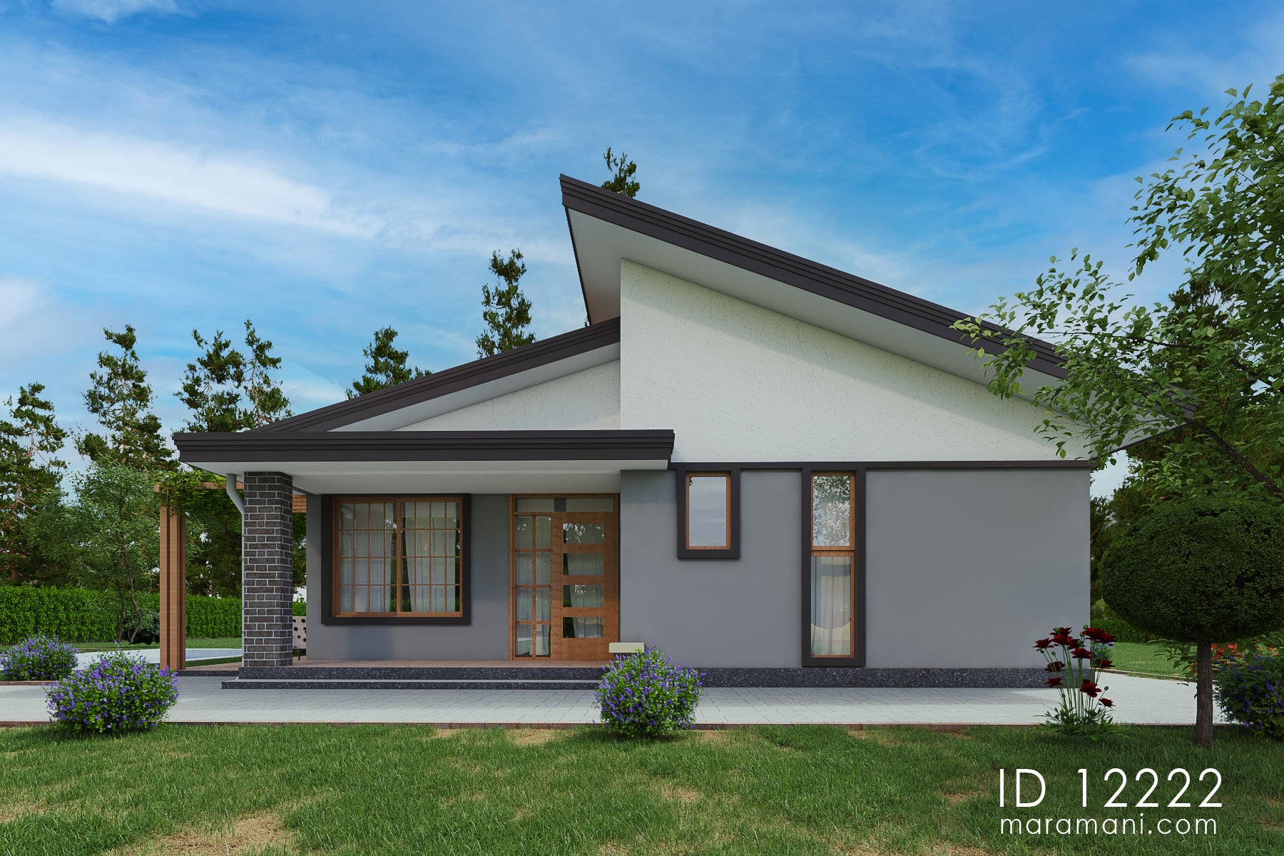 Small 2 Bedroom House Plan - ID 12222