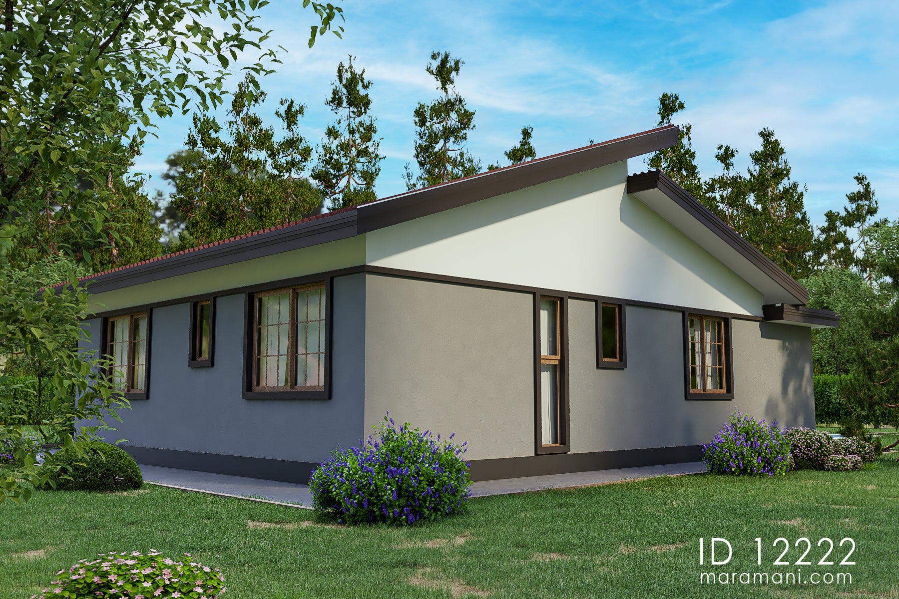 Small 2 Bedroom House Plan - ID 12222