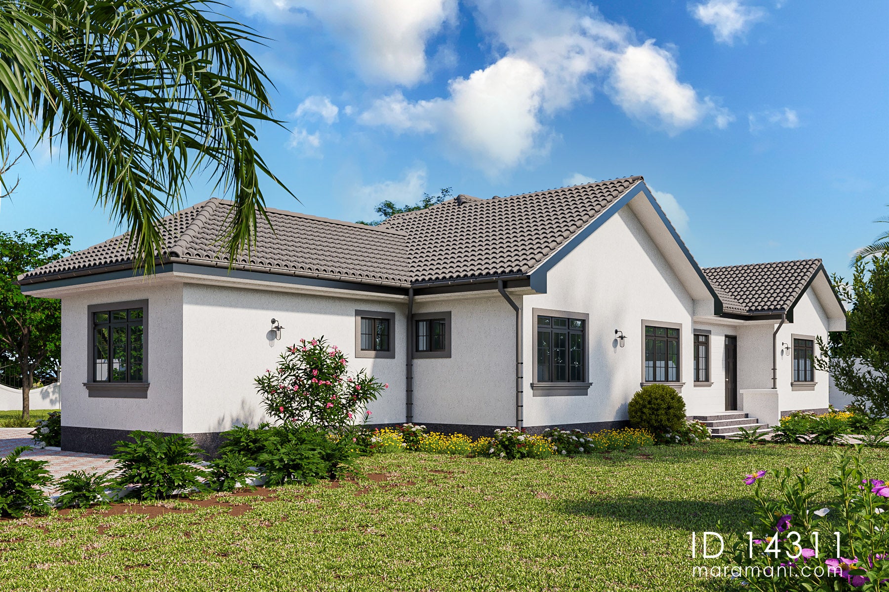 4 Bedroom Bungalow house - ID 14311