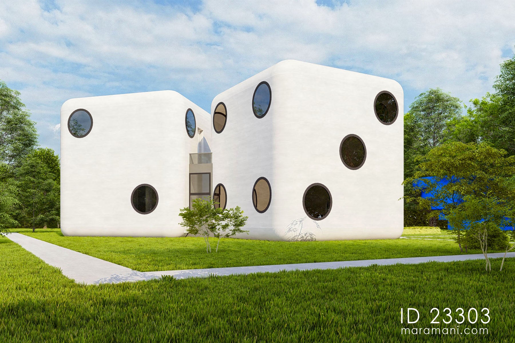 Three Bedroom Dice House - ID 23303