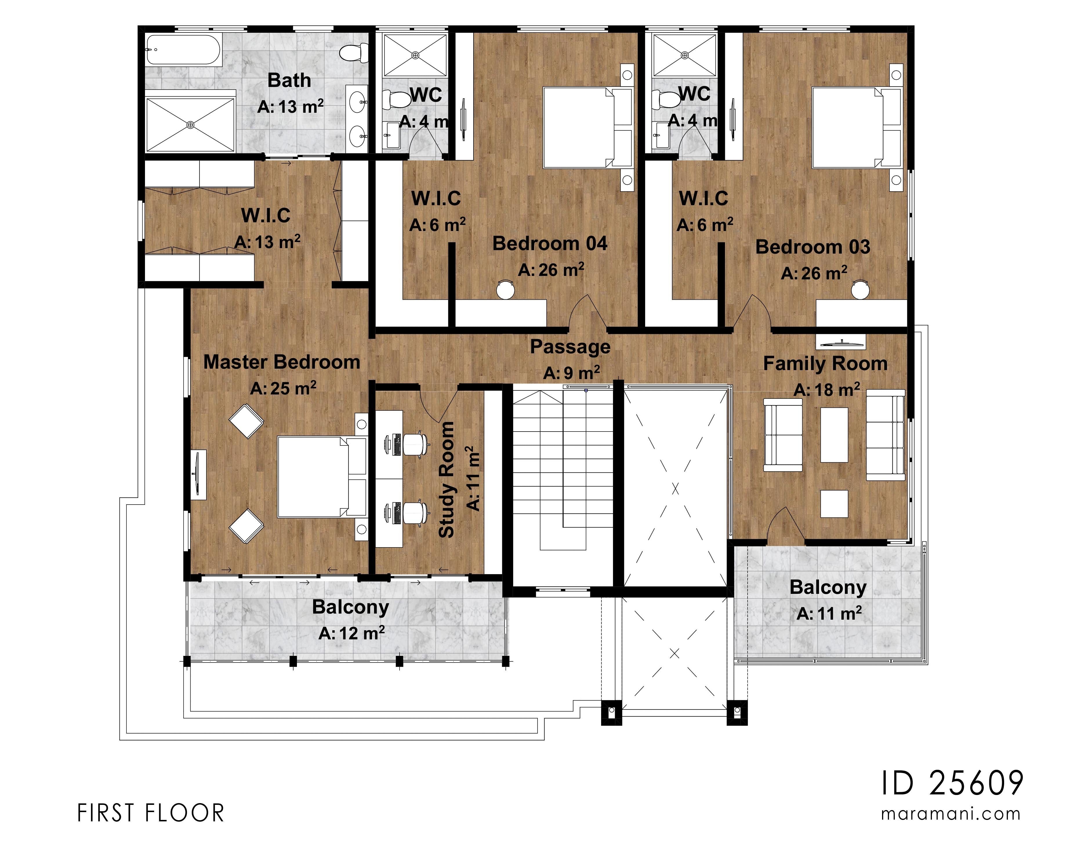 Modern contemporary house design - ID 25609