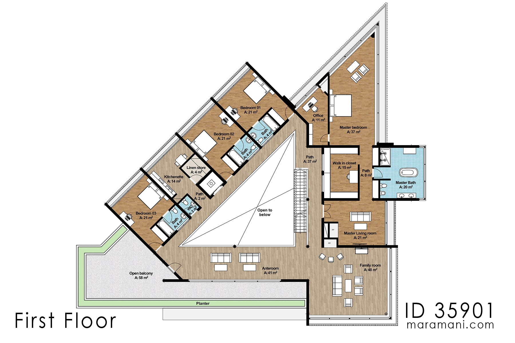 5 Bedroom Ultra modern mansion - ID 35901