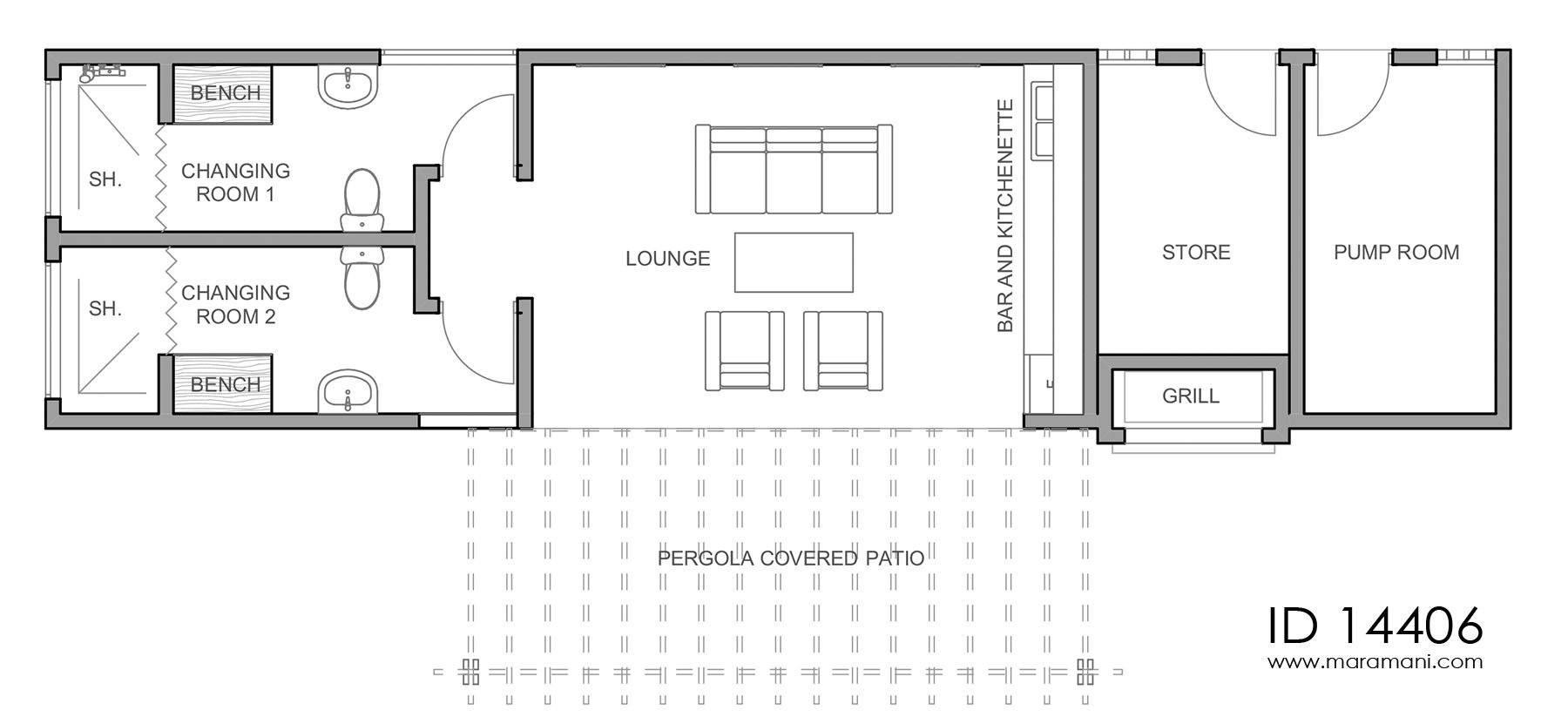 4 Bedroom glass facade house - ID 14405