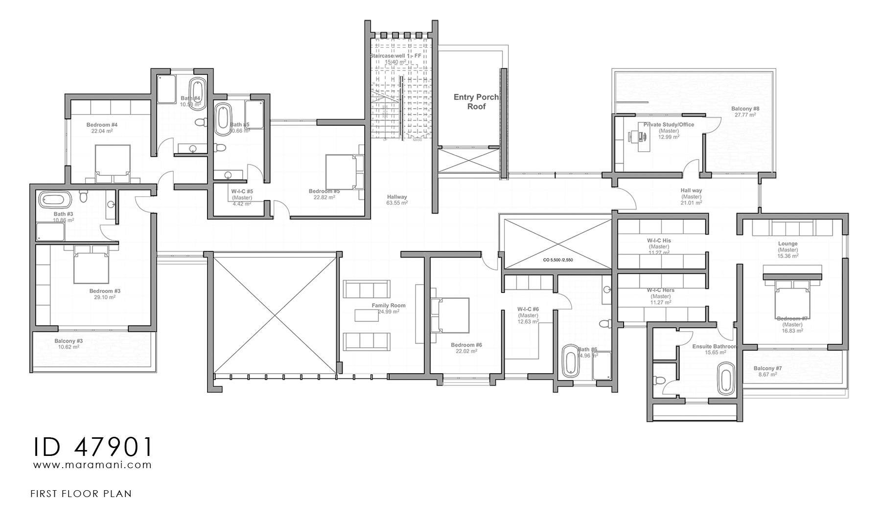 Contemporary mega mansion - ID 47901