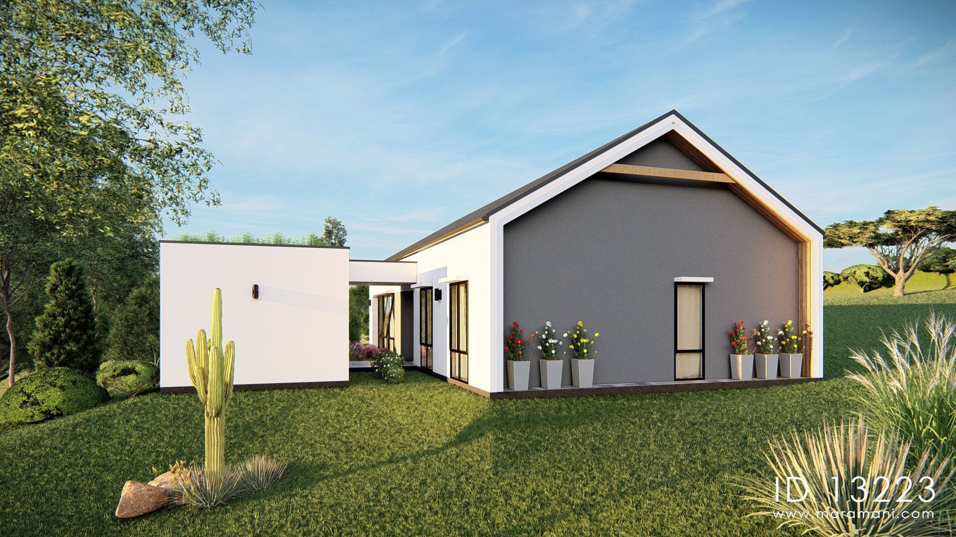Minimalist 3 bedroom home - ID 13223