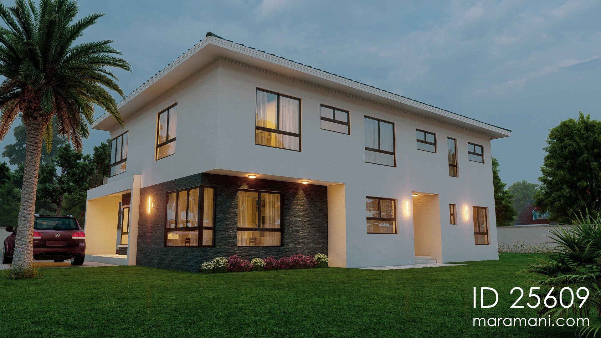 Modern contemporary house design - ID 25609