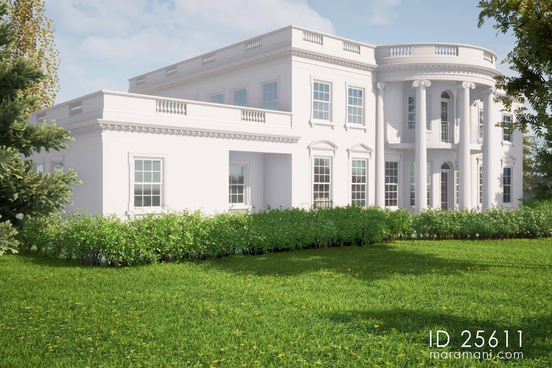 Neo-Classical 5 Bedroom Double Storey House - ID 25611