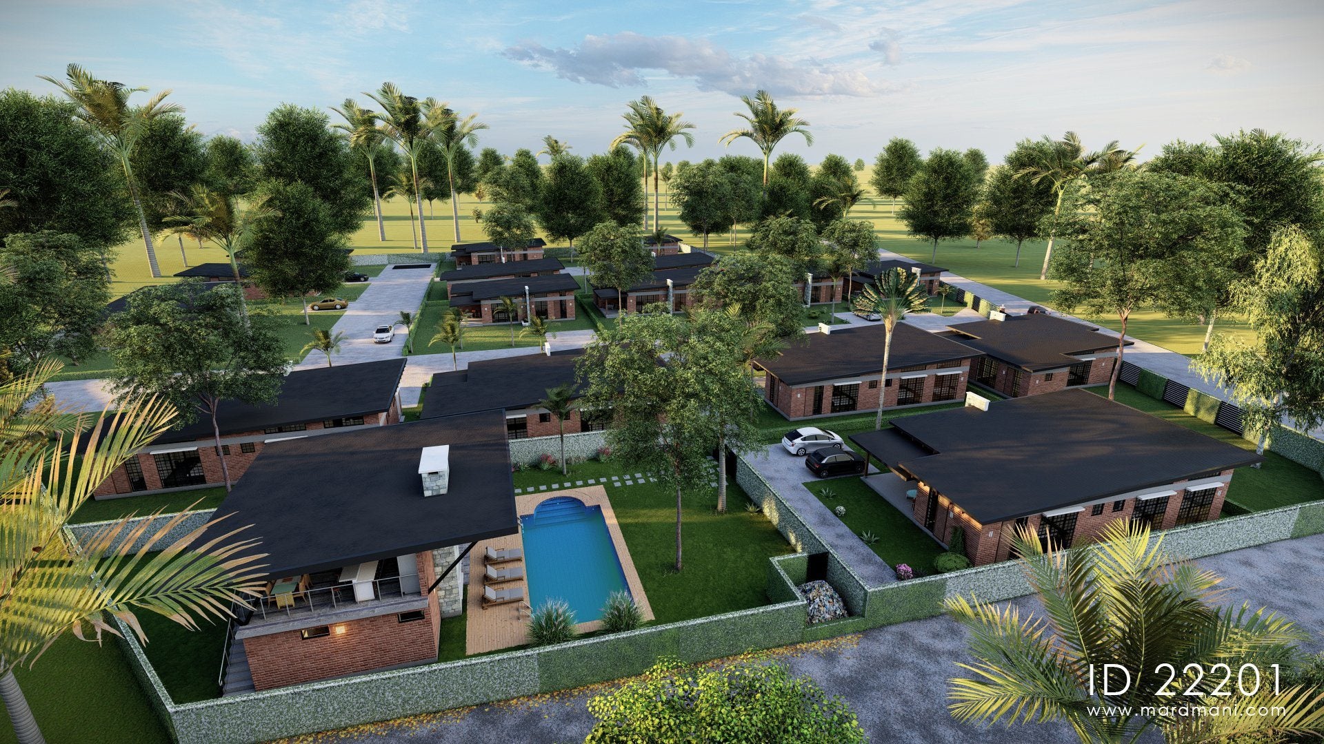 Pool house and gym - ID 22201