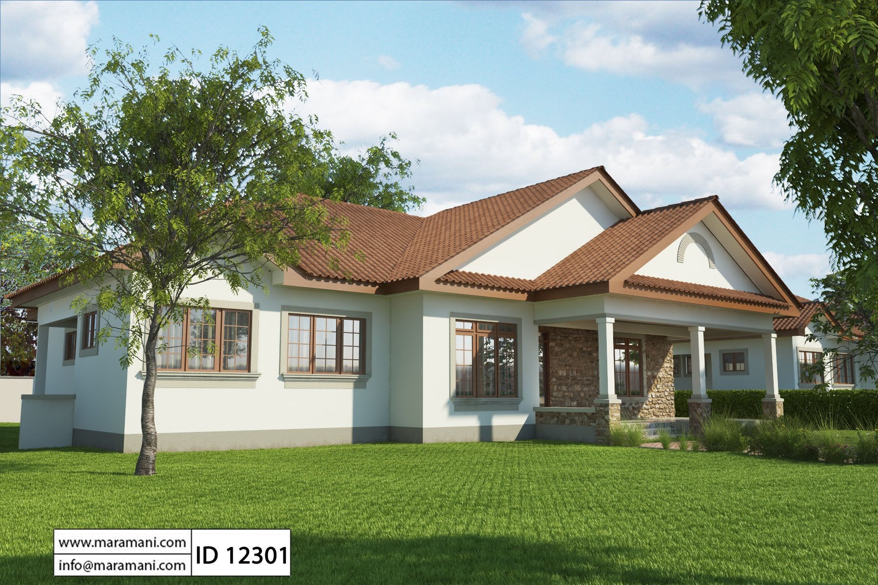 2 Bedroom House Plan - ID 12301