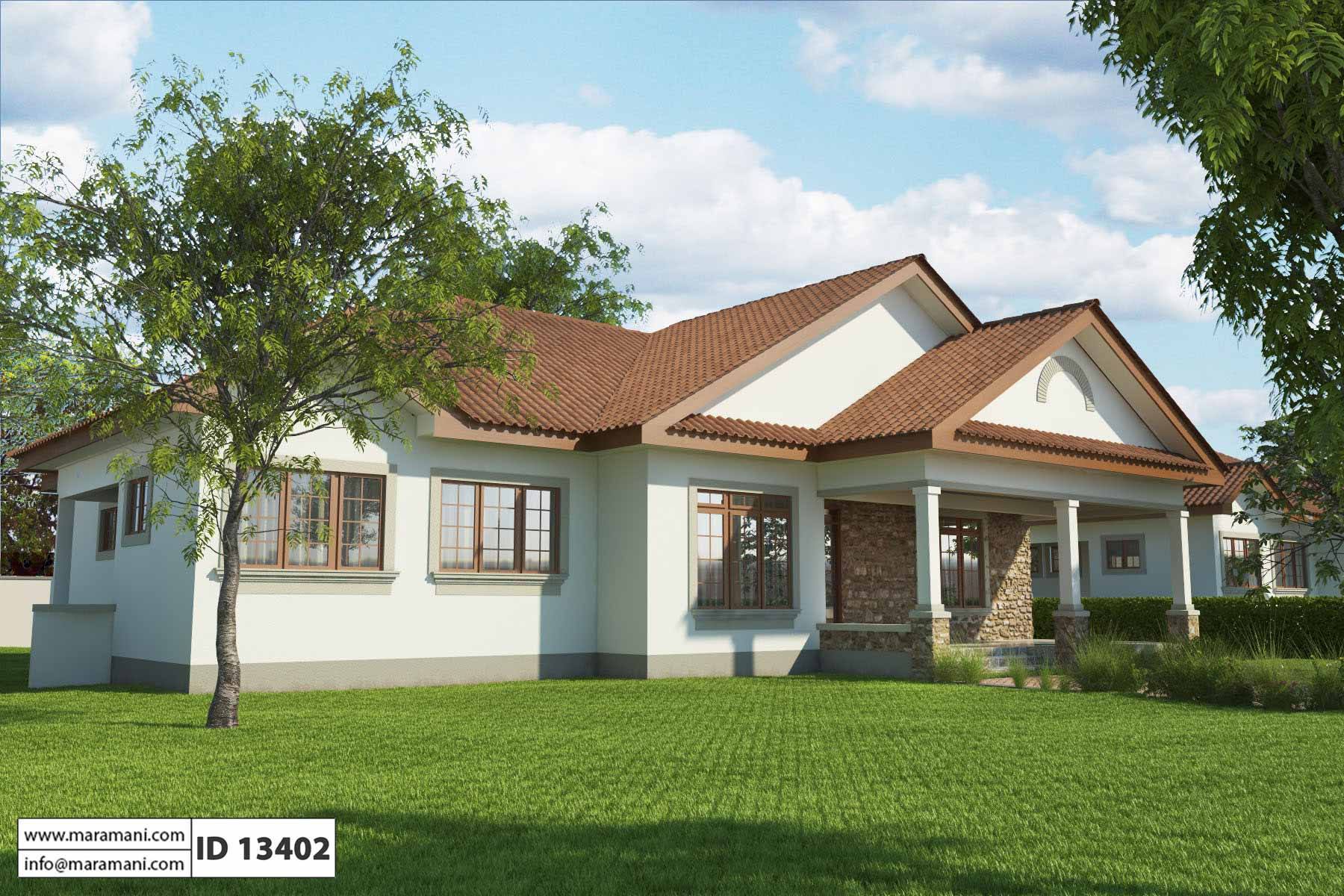 3 Bedroom House Plan - ID 13402