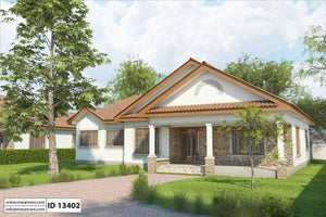3 Bedroom House Plan - ID 13402