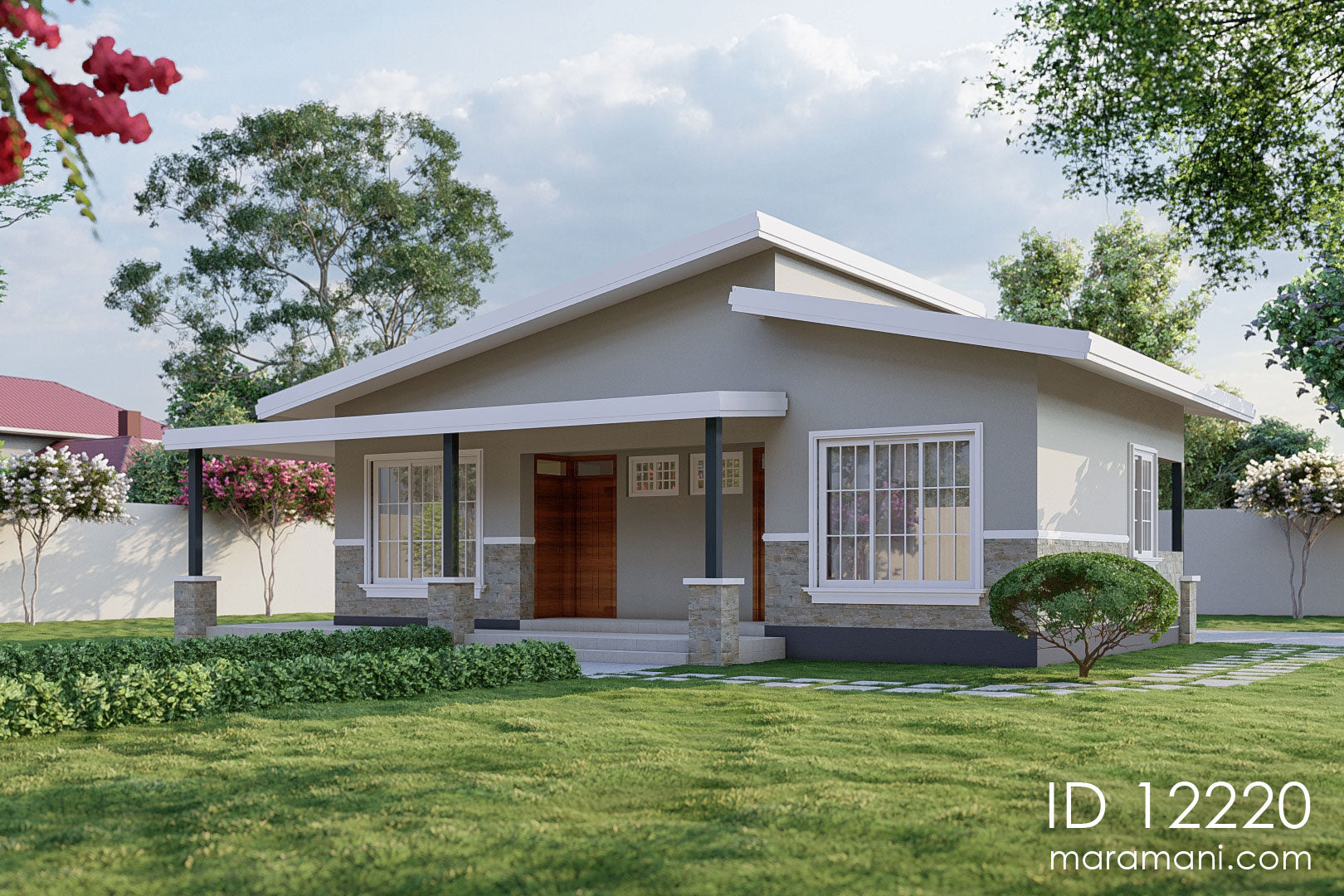Simple house plan ID - 12220