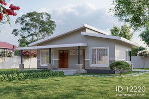 Simple house plan ID - 12220