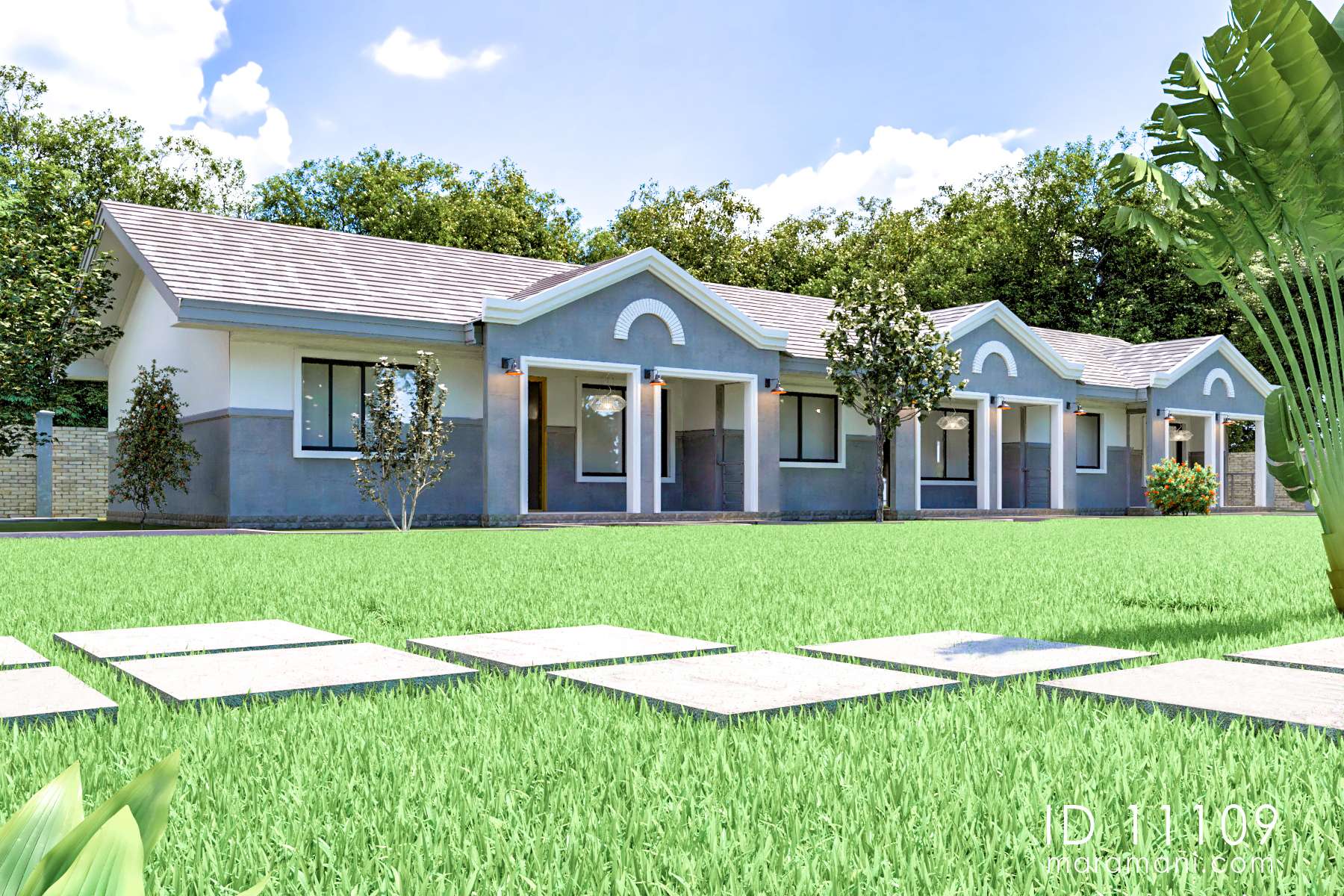 Simple one bedroom house - ID 11109