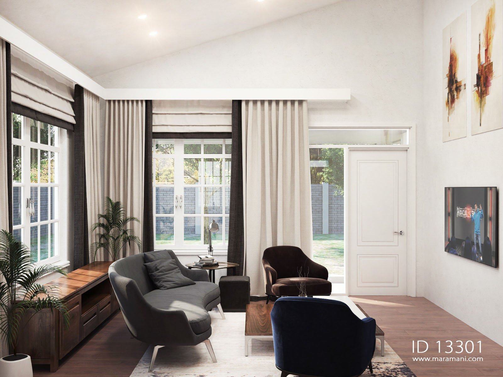 3 Bedroom House Plan - ID 13301