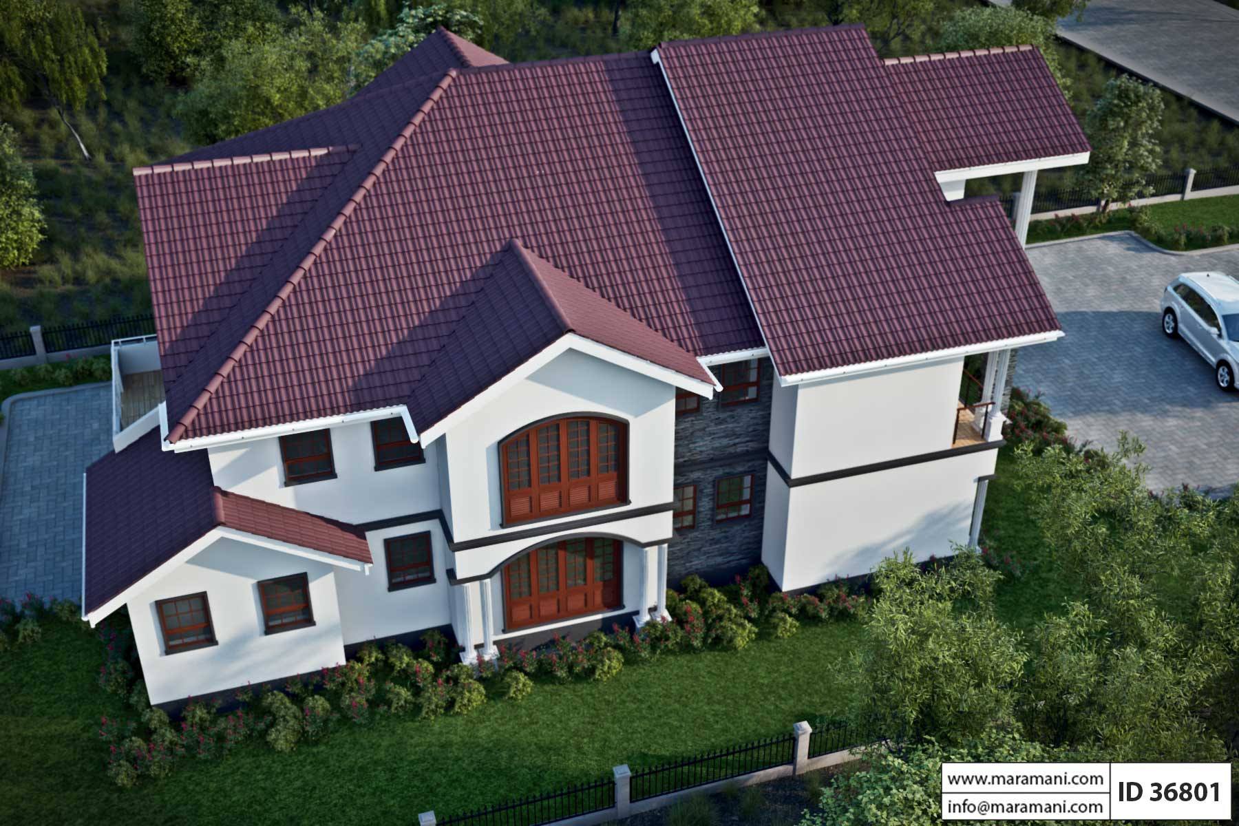 6 Bedroom House Design - ID 36801