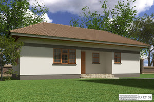 2 Bedroom House Plan - ID 12102