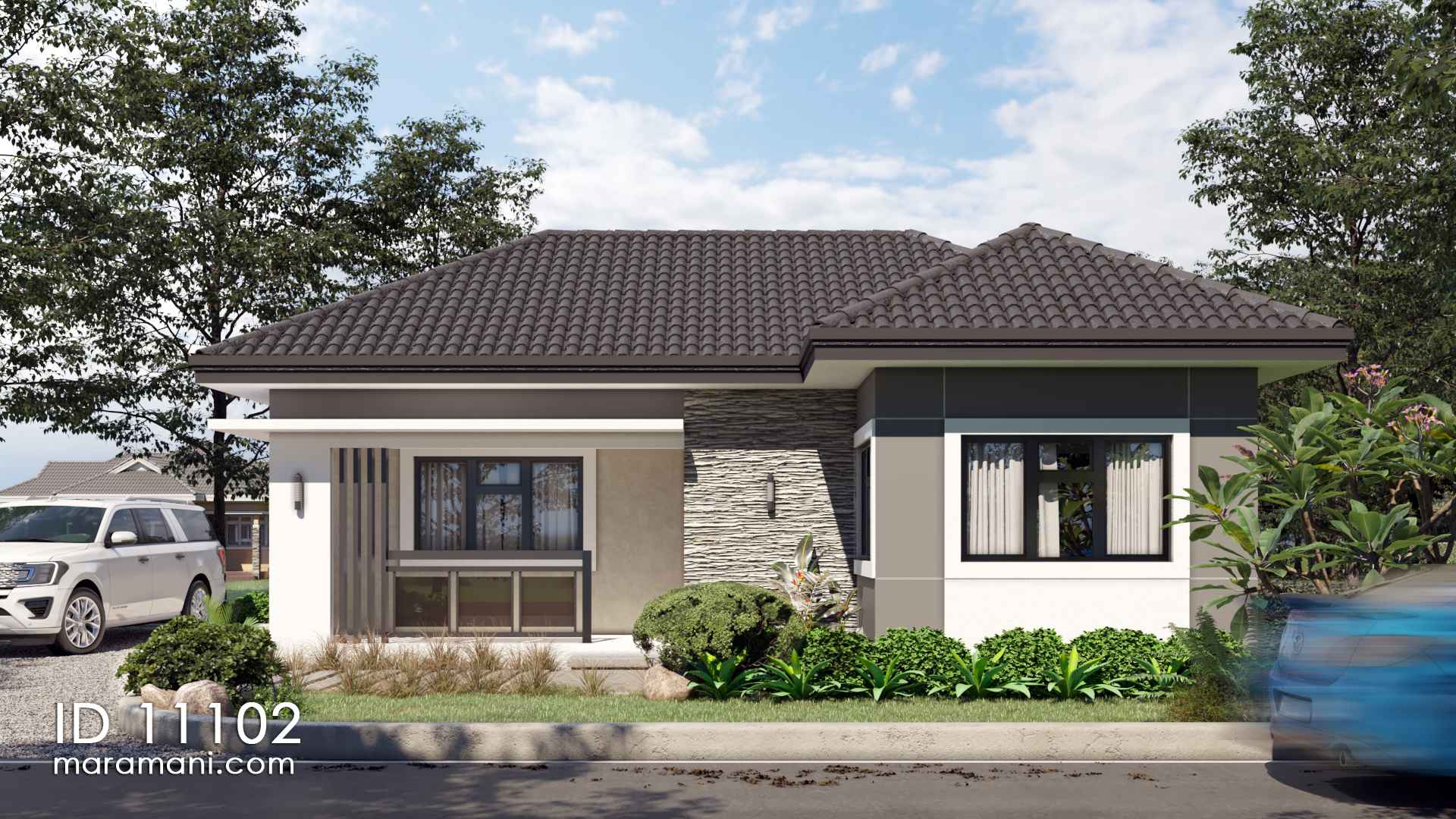 1 Bedroom House Plan - ID 11102
