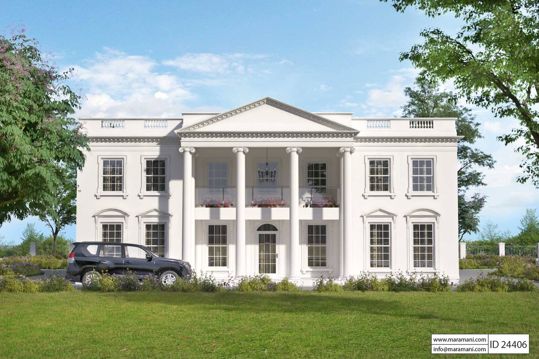 White House Residential Plan - ID 24406 - Residential Plan Maramani, image size:1800x1200