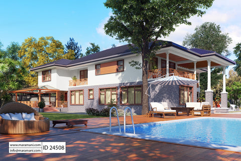 floor plan presentation What is the Concept of a Villa?