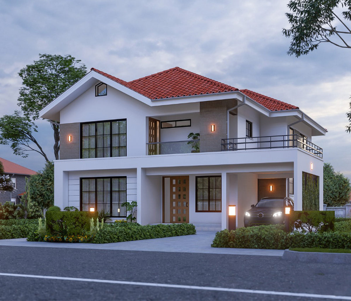 4 Bedroom House Plans & Designs for Africa - House Plans by Maramani ...