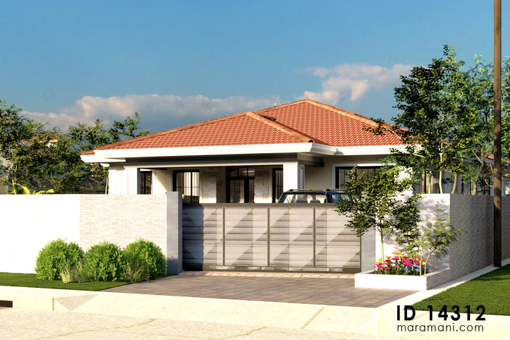 4 Bedroom Hipped roof house - ID 14312 - Area 303 sqm 