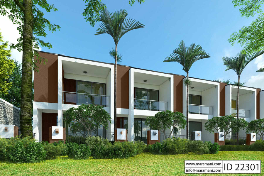Duplex & Multi-Family House Plans