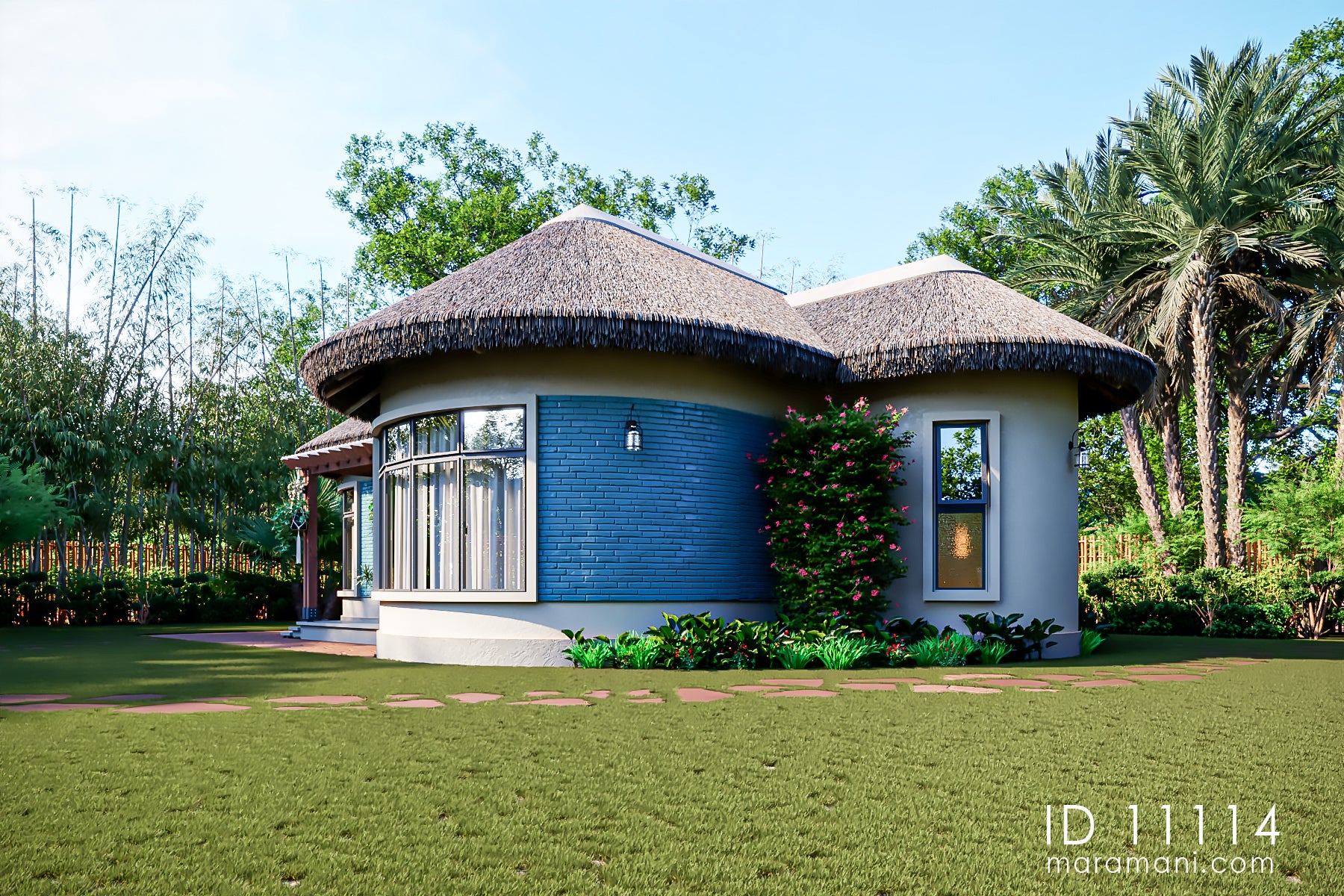 Cozy 1-Bedroom, 1-Story House Plan - ID 11114