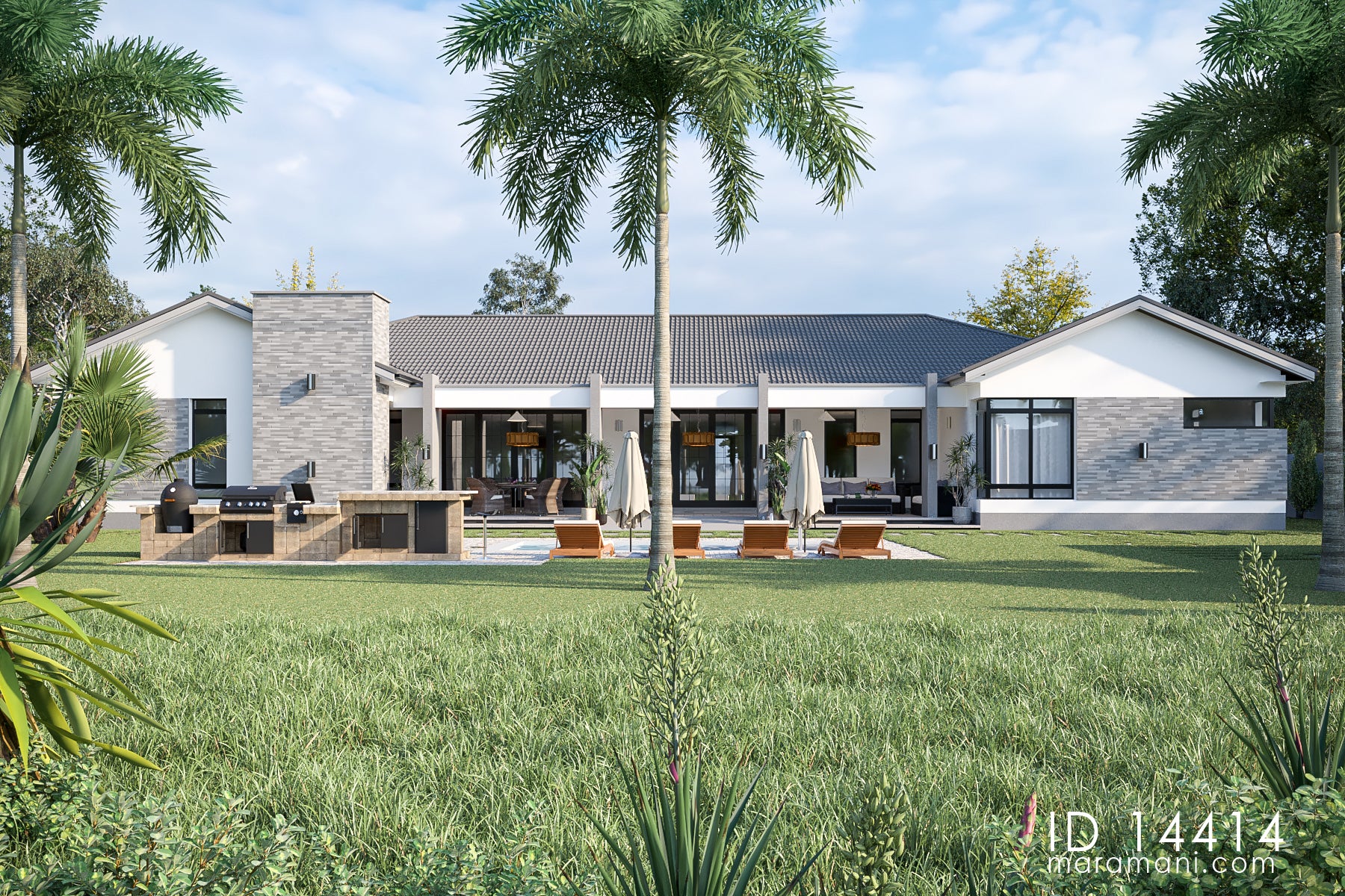 4 bedroom 4 bath house Plan - ID 14414 - By Maramani SEO