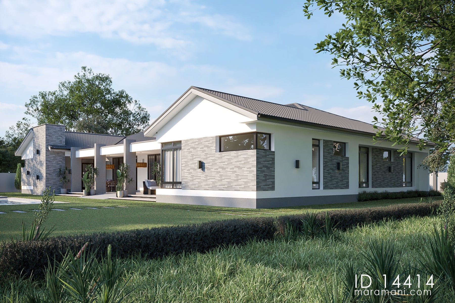 4 bedroom 4 bath house Plan - ID 14414 - By Maramani SEO