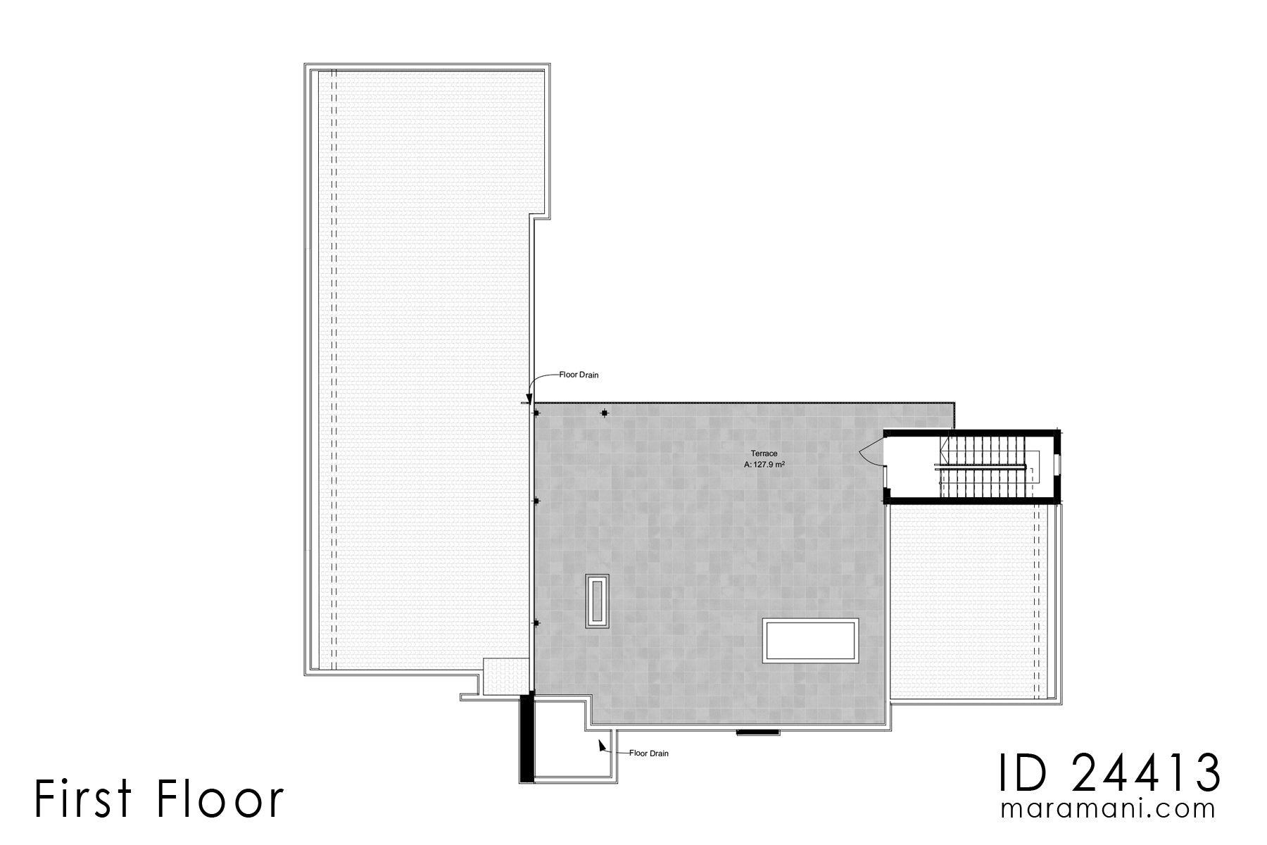 Elegant 2-Story 4 Bedrooms House Plan - ID 24413